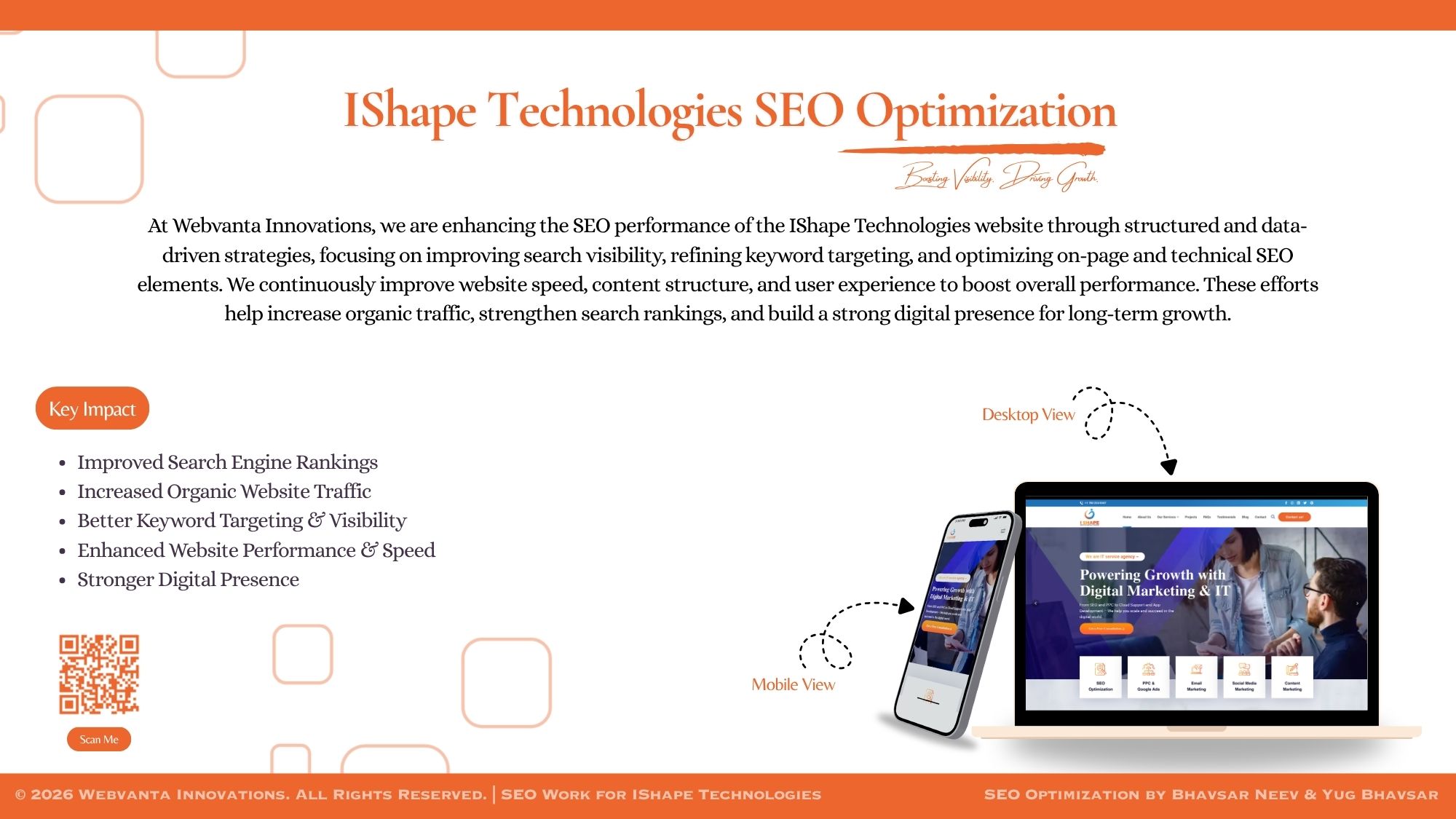 IShape Technologies SEO & Page Speed Optimization