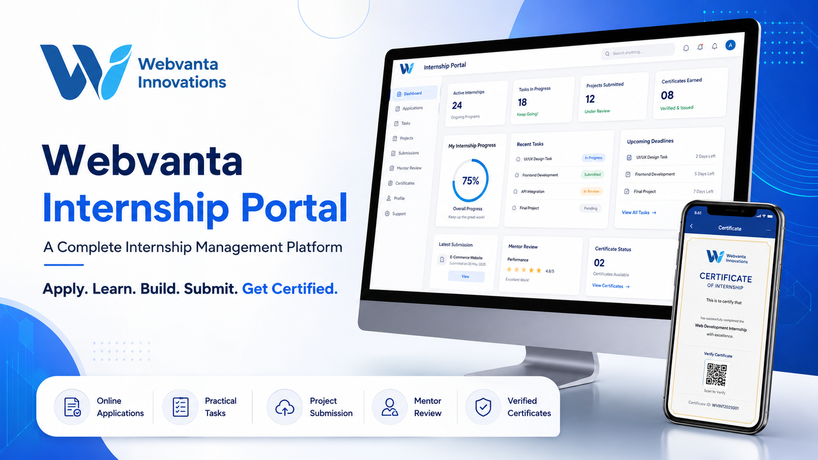 Webvanta Internship Portal
